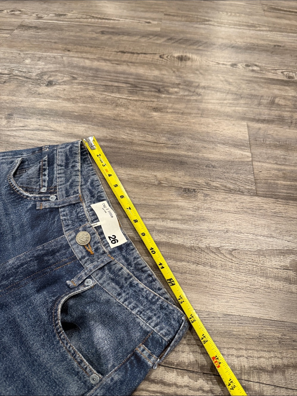 NEW rag & bone Wide-Leg High-Rise Jeans Miramar Sofie Wide-Leg Size 26 NWOT - Picture 5 of 12